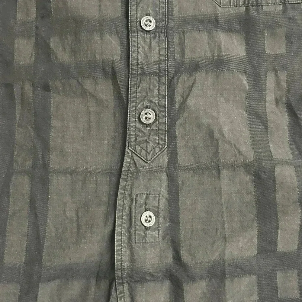 Burberry Button Down Grey Shirt Size Small - Picture 4 of 10